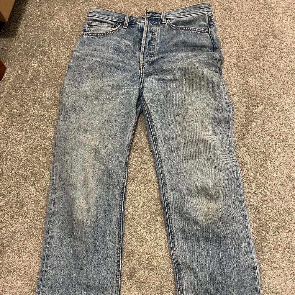 Wide leg jeans - Aritzia - "The Joni High Rise Loose" - 27